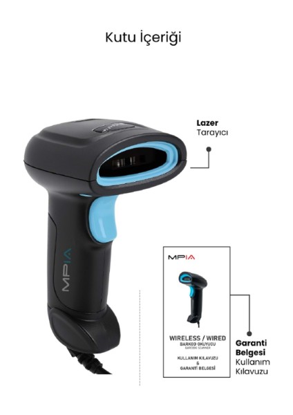 USB Kablolu 1d/2d Barkod &amp;amp; Karekod Okuyucu indirimleri