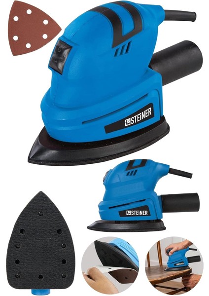 Alman 1200 Watt Professional Elektrikli Titreşimli Üçgen Zımpara Makinesi Kenar Köşe Avuç Zı modelleri