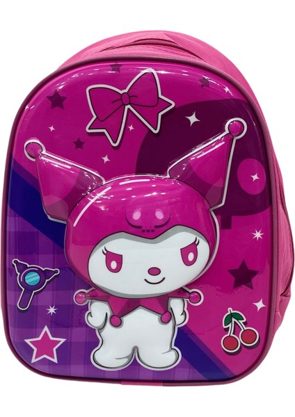 3D Kabartmalı Anaokulu Kreş ve Günlük Kullanım Çantası