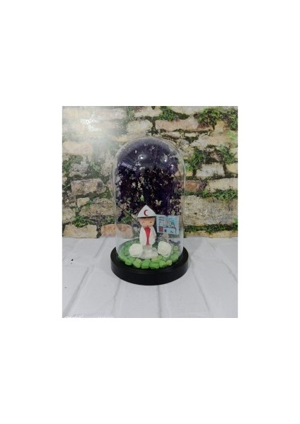 Fanus Teraryum Sağlıkçı Kadın Hemşire Ebe Yeni Iş Hediyesi