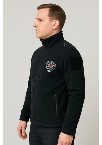 Kalın Kışlık Erkek Göğüsten Cepli Nakış Işlemeli Özel Güvenlik Poları modelleri