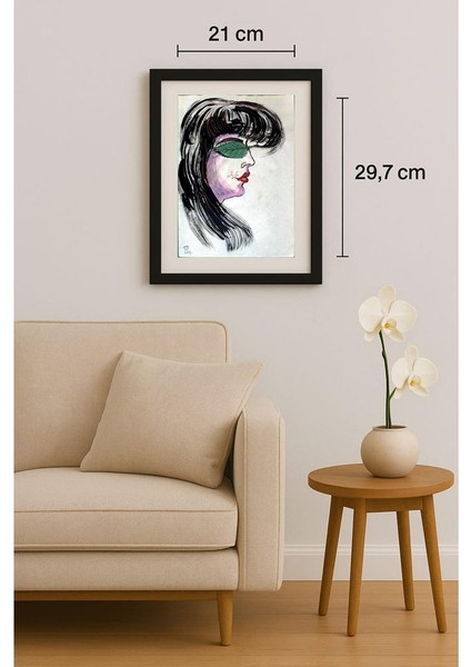 Pari Mohammad Nabi 29X21CM Orijinal Karikatür Tablo fiyatları