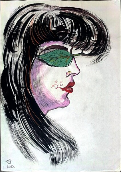 Pari Mohammad Nabi 29X21CM Orijinal Karikatür Tablo modelleri