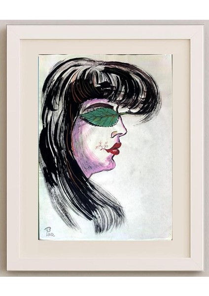 Pari Mohammad Nabi 29X21CM Orijinal Karikatür Tablo fırsatları