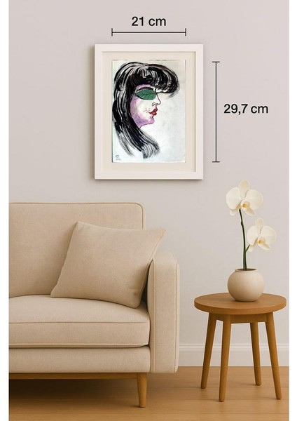 Pari Mohammad Nabi 29X21CM Orijinal Karikatür Tablo indirimleri