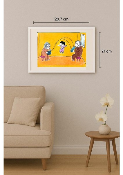 Jiahao Liu 29X21CM Orijinal Karikatür Tablo indirimleri