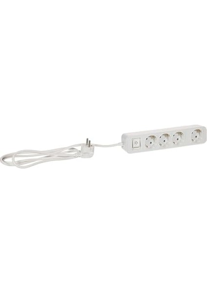 4&apos;lü Çocuk Korumalı Priz 1.5 M Beyaz, CHP2144W/62 fiyatları