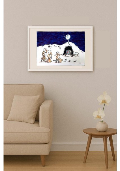 Zarko Gacesa 43X30CM Orijinal Karikatür Tablo indirimleri