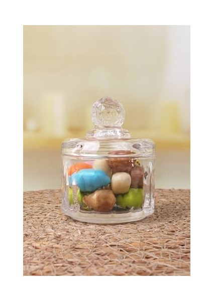 Lüx Mini Cam Şekerlik & Cam, Kesme Cam Lüx Şekerlik 7.5cm*9.2cm - 06644 modelleri