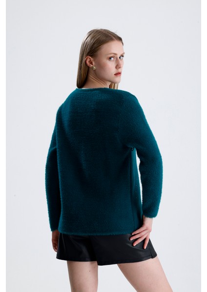 Önden Bağcıklı,taşlı,sakallı Hırka/ceket