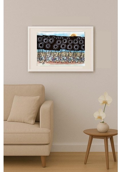 Ignjat Gatalo 35X25CM Orijinal Karikatür Tablo indirimleri