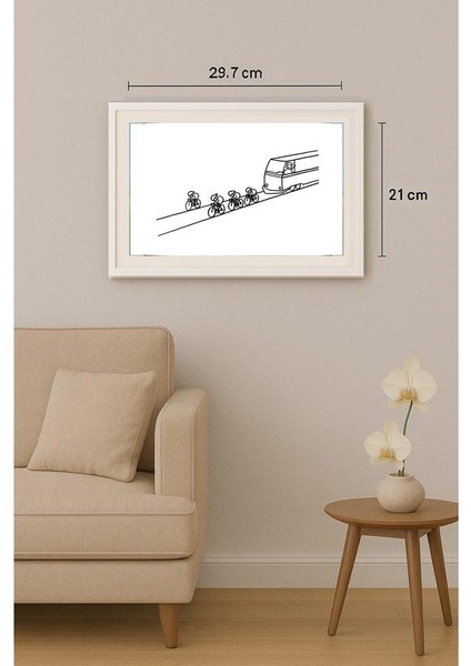 Simon Mr 29X21CM Orijinal Karikatür Tablo indirimleri