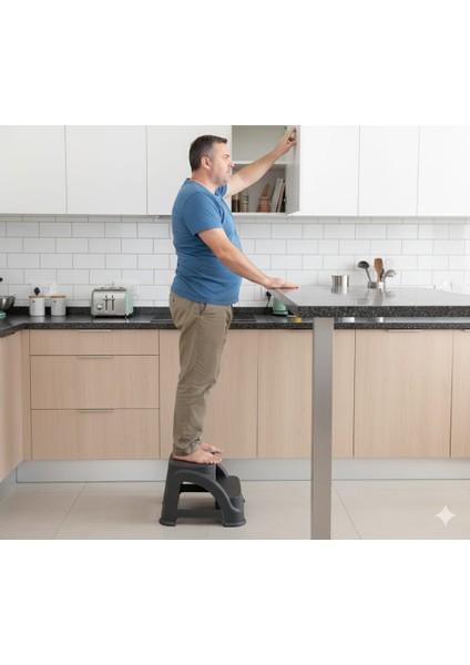 135 kg Taşıma Kapasiteli Basamaklı Tabure fiyatları