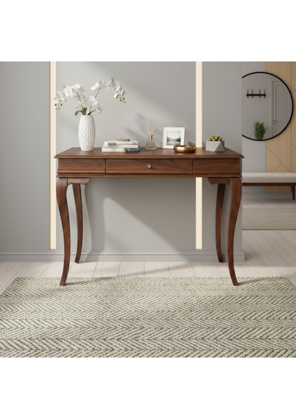 90 cm Masif Rustik Ceviz Dresuar