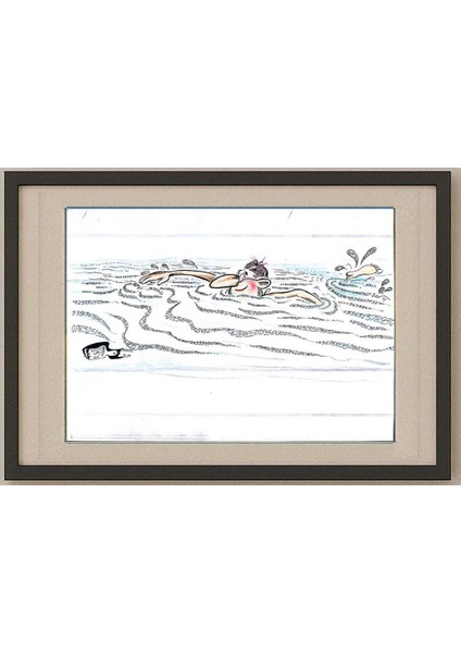 Said Mahmod 29X21CM Orijinal Karikatür Tablo