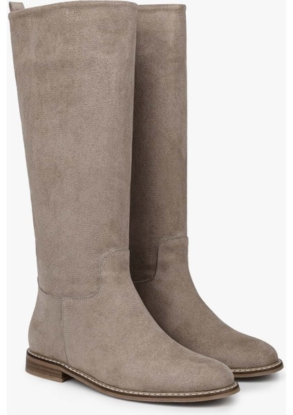 Kadın Lace Vizon Süet Binici Çizme fiyatları