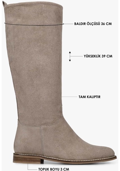 Kadın Lace Vizon Süet Binici Çizme modelleri