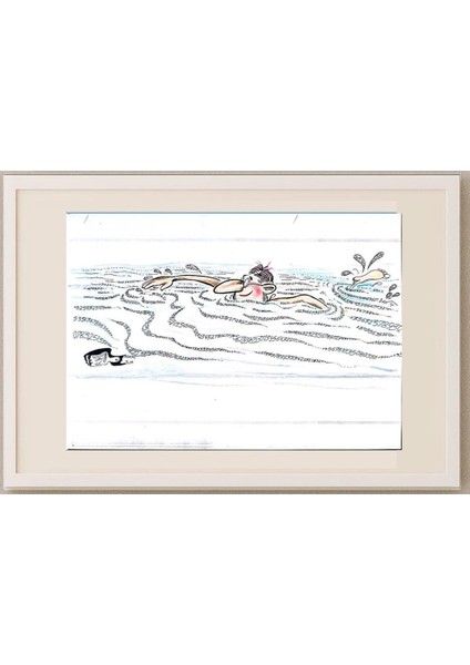 Said Mahmod 29X21CM Orijinal Karikatür Tablo fırsatları