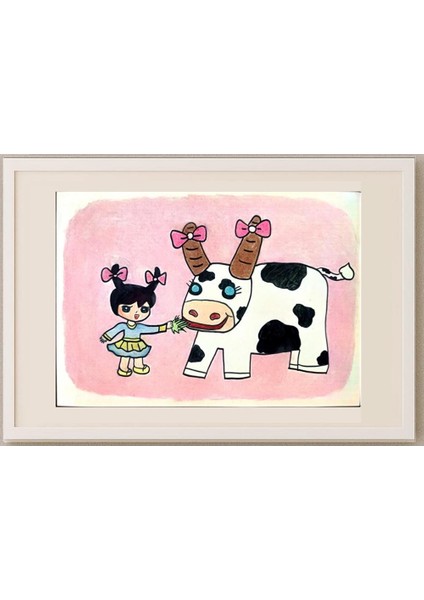 Li Han Meng 29X21CM Orijinal Karikatür Tablo fırsatları