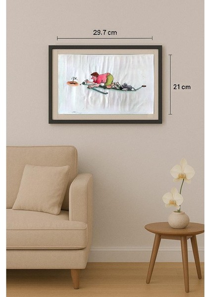 Sun Shen Ying 29X21CM Orijinal Karikatür Tablo fiyatları