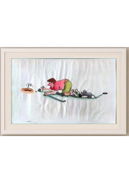 Sun Shen Ying 29X21CM Orijinal Karikatür Tablo fırsatları