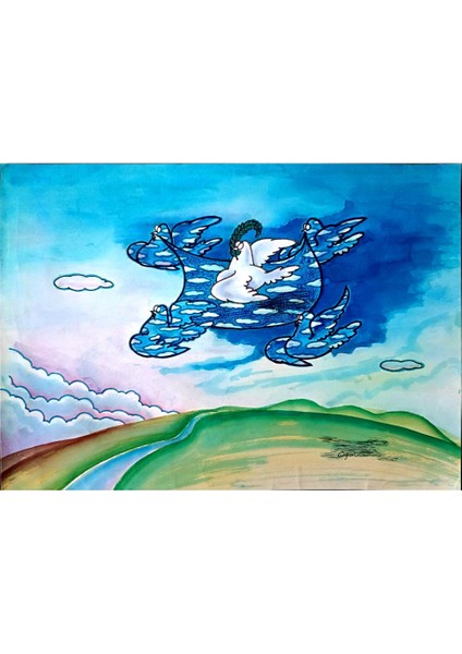 Chai Yongmin 29X21CM Orijinal Karikatür Tablo modelleri