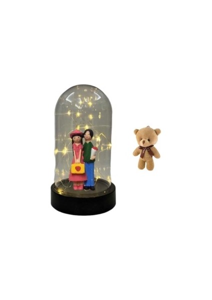 Fanus Teraryum Iki Arkadaş Mini Ayıcıklı