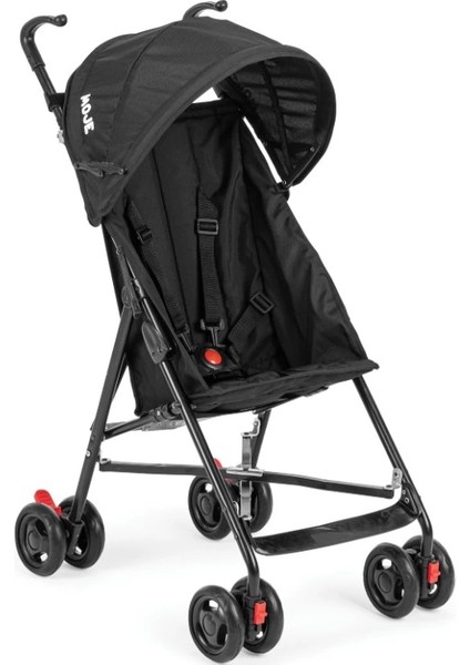 Çocuk Eğitici Gelişim Moje Simple Pratik Baston Bebek Arabası Siyah
