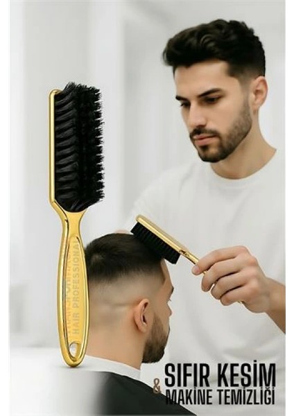 Gold Fade Fırça – Berberler Için Sıfır Kesim ve Makine Temizleme Fırçası fiyatları