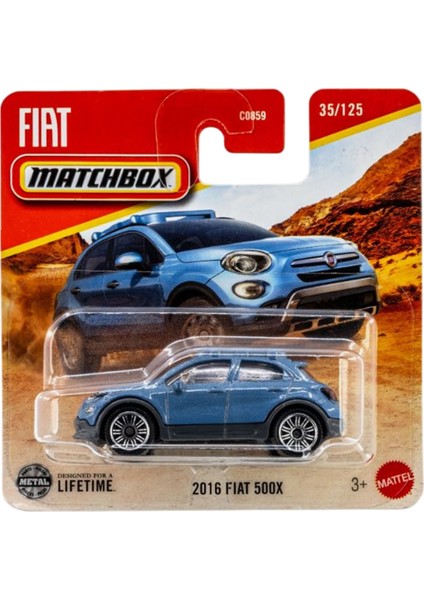 2016 Fiat 500X - Blue Sky Metalic (1/64) 2025 Case