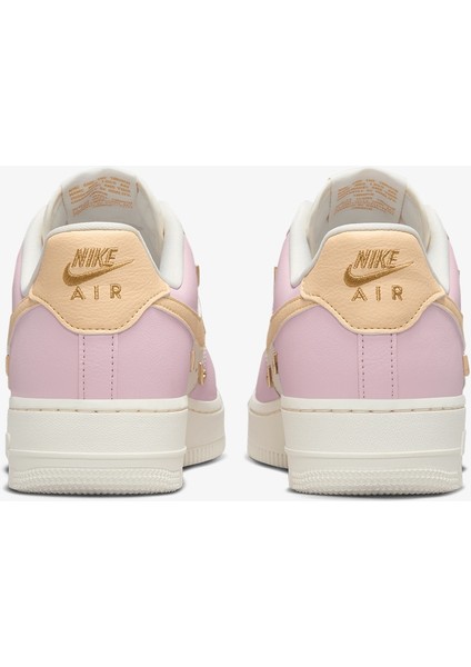 Air Force 1 '07 Lüx Kadın Deri Pembe Spor Ayakkabı Sneaker IB2574 fırsatları
