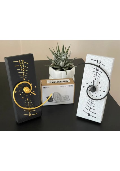 Masa Üstü Dekoratif Saat Spiral Saat fiyatları