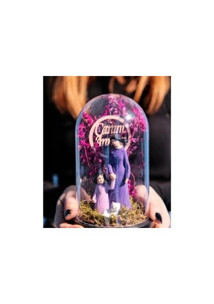 Teraryum Fanus Canım Annem Yazılı Anne Kız Temalı Hediye