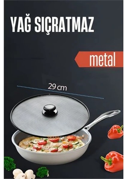 Yağ Kızartma Sıçratmaz Kapak 29 Cm fiyatları