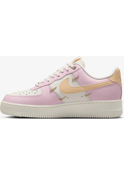 Air Force 1 '07 Lüx Kadın Deri Pembe Spor Ayakkabı Sneaker IB2574