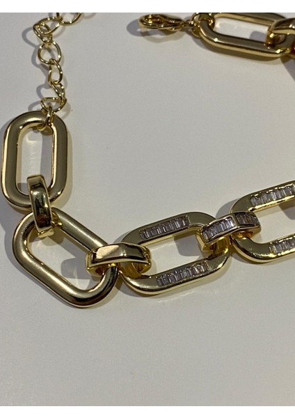 Özel Tasarım 14 K Kararmaz Gold Kadın Bileklik modelleri