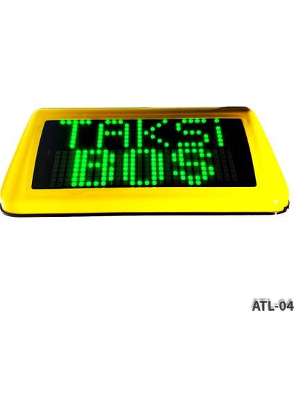 Atl-04 Yeni Nesil Akıllı Taksi Tepe Levhası (Tepe Lambası) Çift Taraf indirimleri