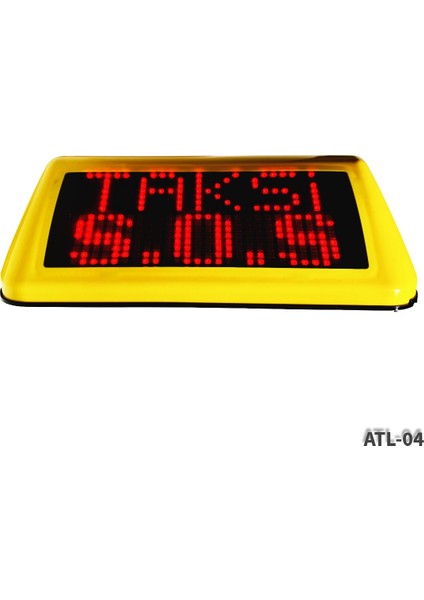 Atl-04 Yeni Nesil Akıllı Taksi Tepe Levhası (Tepe Lambası) Çift Taraf