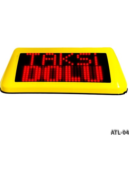 Atl-04 Yeni Nesil Akıllı Taksi Tepe Levhası (Tepe Lambası) Çift Taraf