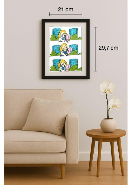 Chen Jinpeng 29X21CM Orijinal Karikatür Tablo fiyatları