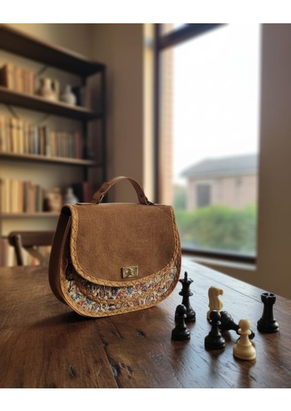 Otantik Mozaik Desen Kadın Çantası