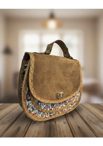 Otantik Mozaik Desen Kadın Çantası modelleri