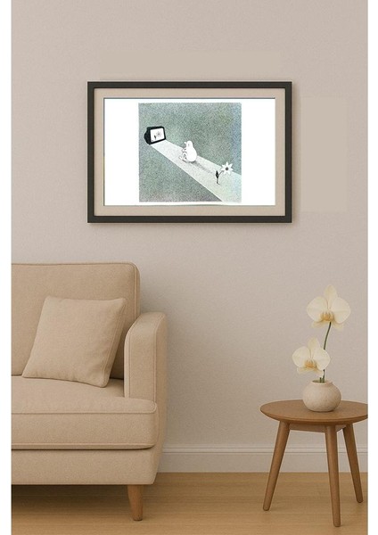 Zdravko Beshendgiev 35X35CM Orijinal Karikatür Tablo fiyatları