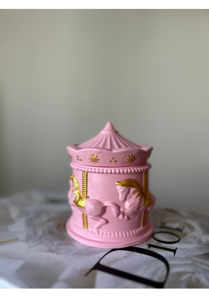 Atlı Karınca Dekoratif Mum Kutusu