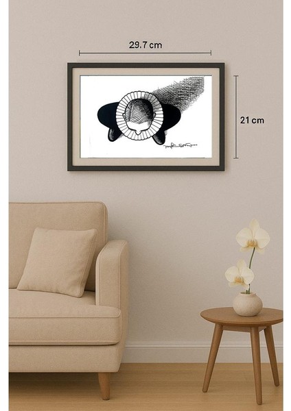 Porfarin Eggerson 43X30CM Orijinal Karikatür Tablo fiyatları