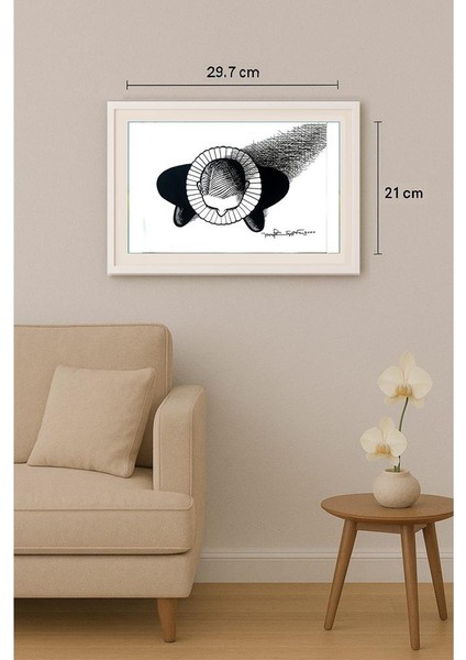 Porfarin Eggerson 43X30CM Orijinal Karikatür Tablo indirimleri