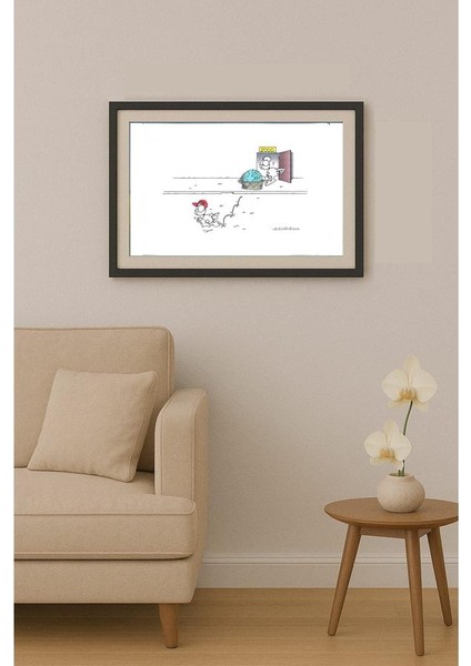 Gabriele Corvi 35X25CM Orijinal Karikatür Tablo fiyatları