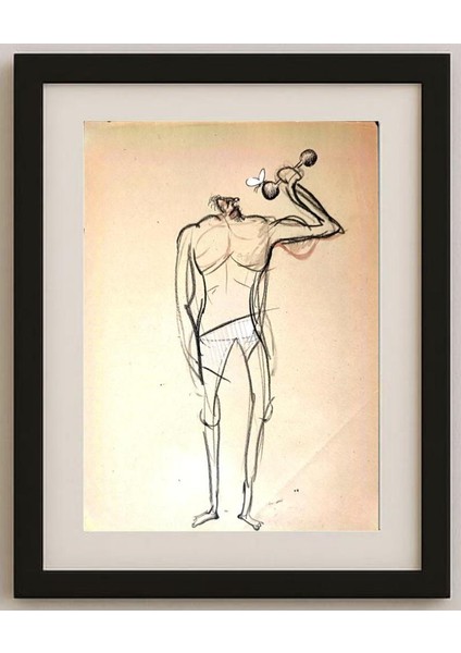 Mohsen Divandari 29X21CM Orijinal Karikatür Tablo