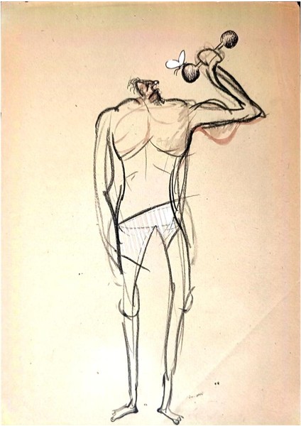 Mohsen Divandari 29X21CM Orijinal Karikatür Tablo modelleri