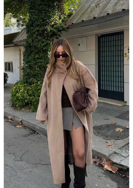 Vizon Vittoria Düğmeli Yaka Kaban - 2511 fiyatları